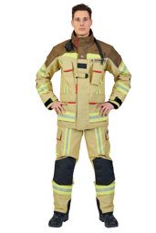 Zeige Details für ROSENBAUER Feuerwehreinsatzjacke FIRE FLEX, X55 MIT PBI, gold/braun, Gr. 40-42 B Bild von ROSENBAUER Feuerwehreinsatzjacke FIRE FLEX, X55 MIT PBI, gold/braun, Gr. 40-42 B