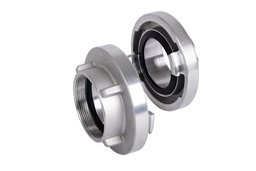 Zeige Details für KINDSWATER Festkupplung Storz B-75, G2 1/2" Innengewinde, aus Aluminium, 89 mm Knaggenabstand, DIN 14308 Bild von KINDSWATER Festkupplung Storz B-75, G2 1/2" Innengewinde, aus Aluminium, 89 mm Knaggenabstand, DIN 14308