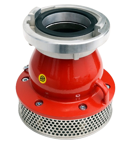 KINDSWATER Saugkorb mit Rückschlagventil DN 125 - Storz 125, 100010393
