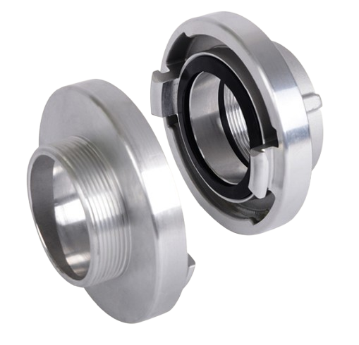 KINDSWATER Festkupplung Storz D-25, 1/2" Außengewinde, Druck-Saug, Aluminium