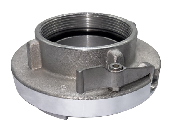 KINDSWATER Festkupplung Storz B-75, 2" Innengewinde, Druckbetrieb, Aluminium, inkl. Verriegelung