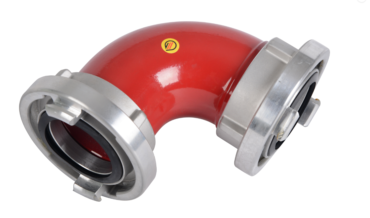 KINDSWATER Bogen 90°, Storz B-75 DR x B-75, Aluminium
