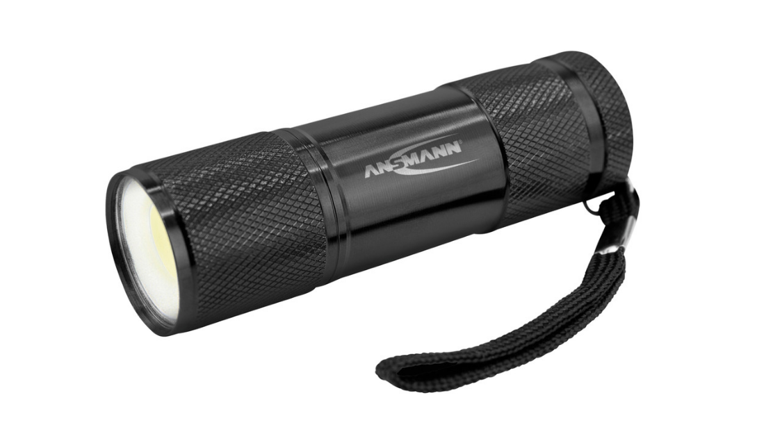 Ansmann LED Taschenlampe Action COB LED batteriebetrieben