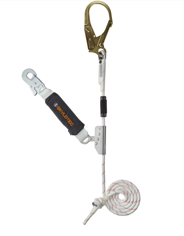 SKYLOTEC mitlaufendes Auffanggerät mit Bandfalldämpfer SKN BFD SK12 mit 20 Meter Seil, BN L-0529-20