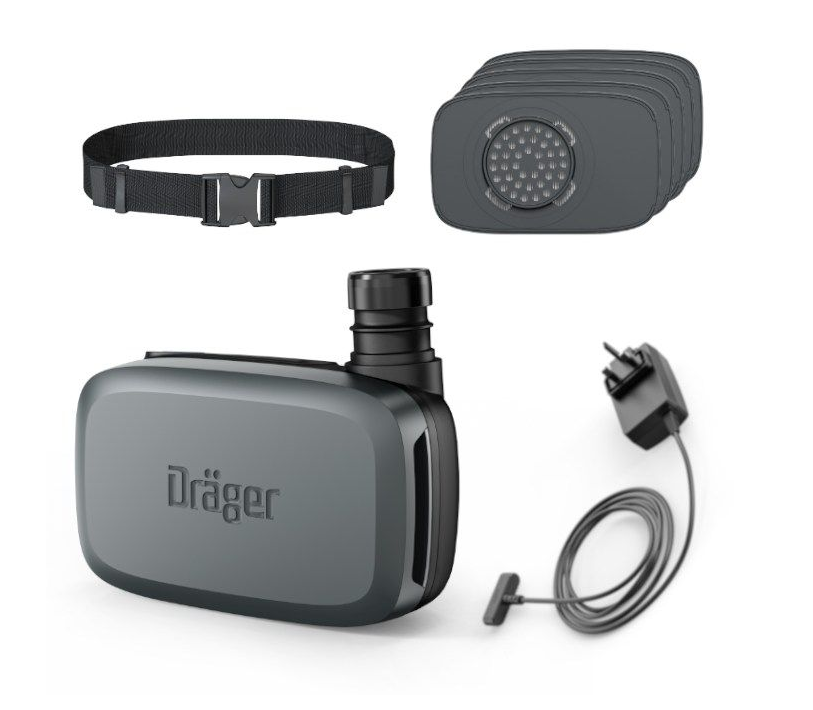 DRÄGER X-plore 8300 Gebläsegerät Starter-Set Leder, 3734402