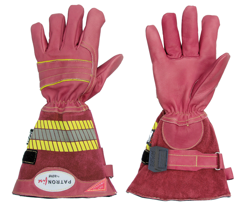 ASKÖ Feuerwehrschutzhandschuh PATRON FIRE, pink, Gr. 11