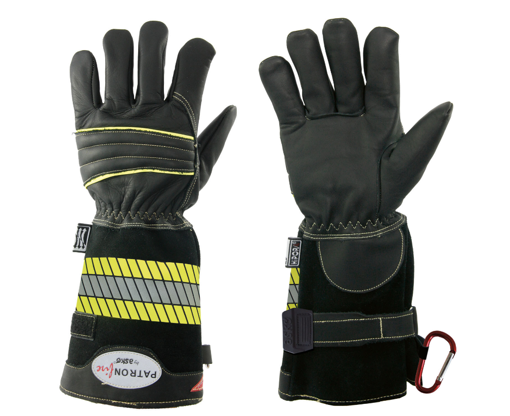 ASKÖ Feuerwehrschutzhandschuh PATRON FIRE, schwarz, Gr. 14