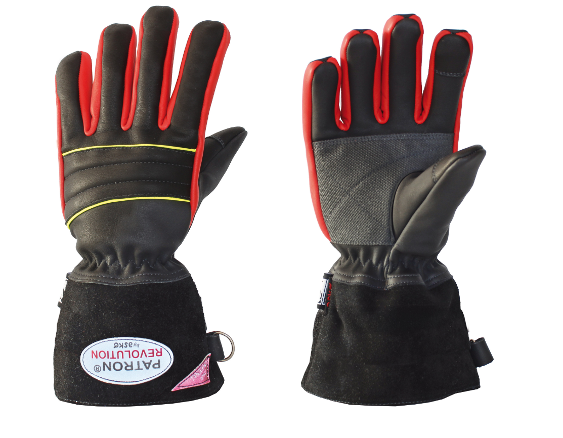 ASKÖ Feuerschutzhandschuh Patron Revolution, kurze Stulpe, Gr. 12