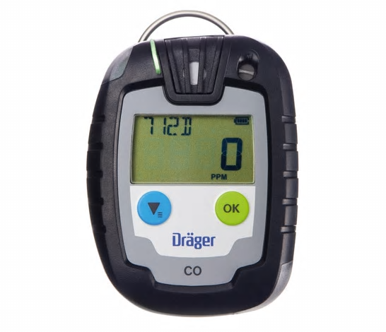 Bild von DRÄGER Gasmessgerät PAC 6000 mit Sensor CO LC, 0 -2000 ppm, Alarmschwellen 30/60 ppm