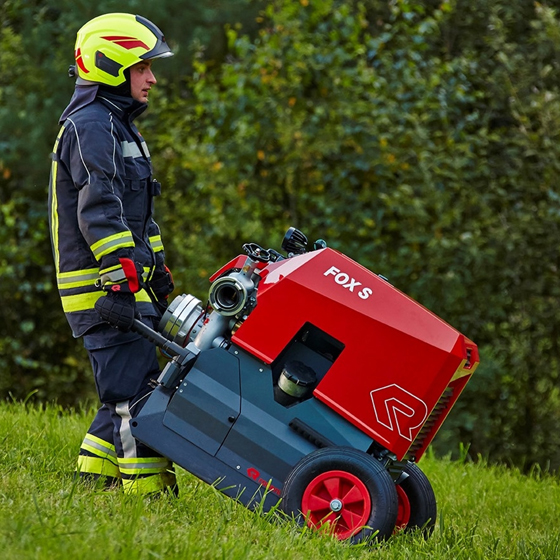 Bild von ROSENBAUER Transporträder (2 Luftreifen) für Tragkraftspritze FOX 4/A