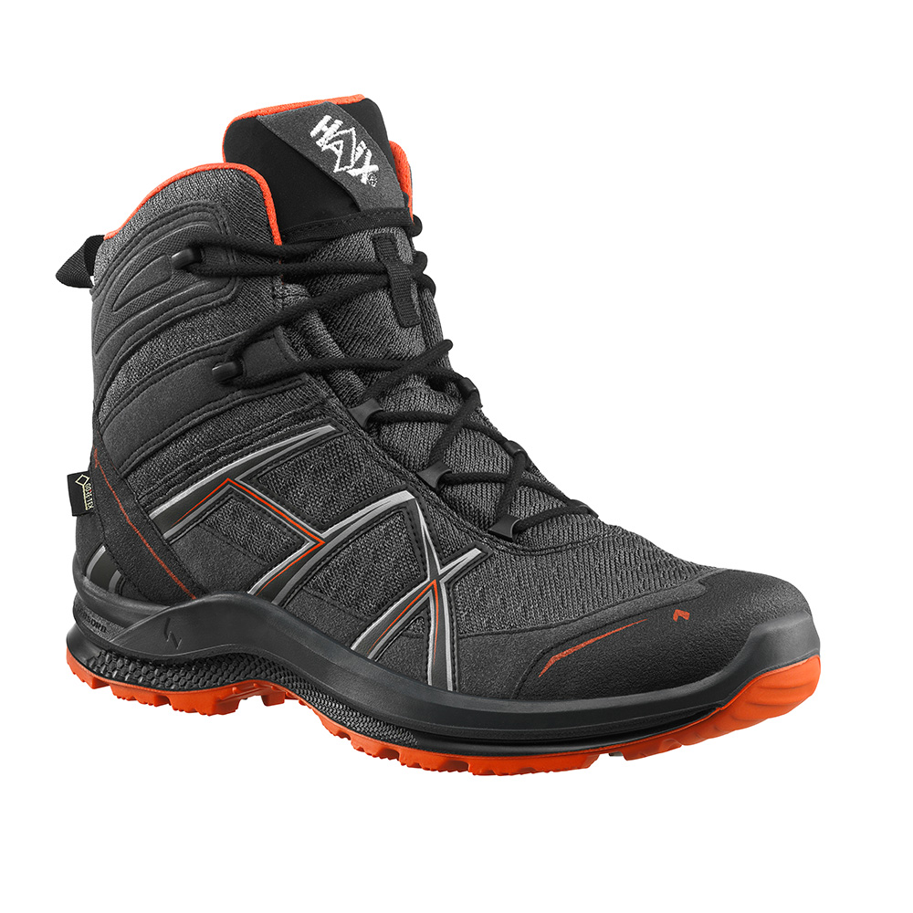 Bild von HAIX Black Eagle Adventure 2.2 GTX mid, graphite-orange, Gr. 39 (6.0)