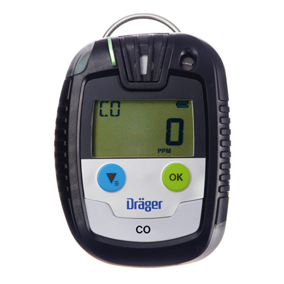 Bild von DRÄGER Gasmessgerät PAC 6500 mit Sensor CO LC, 0 -2000 ppm, Alarmschwellen 30/60 ppm