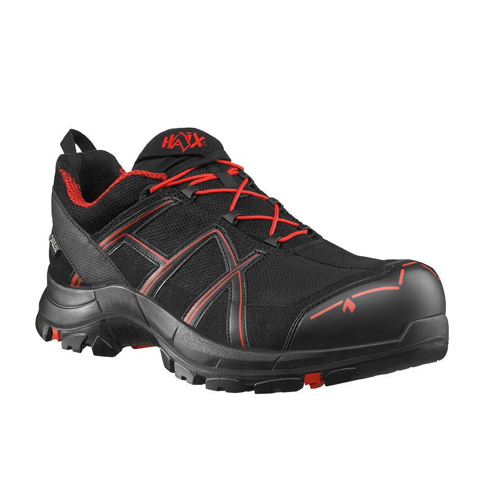 Bild von HAIX Sicherheitsschuh BLACK EAGLE Safety 40.1 low, black-red, Gr. 38 (5.0)