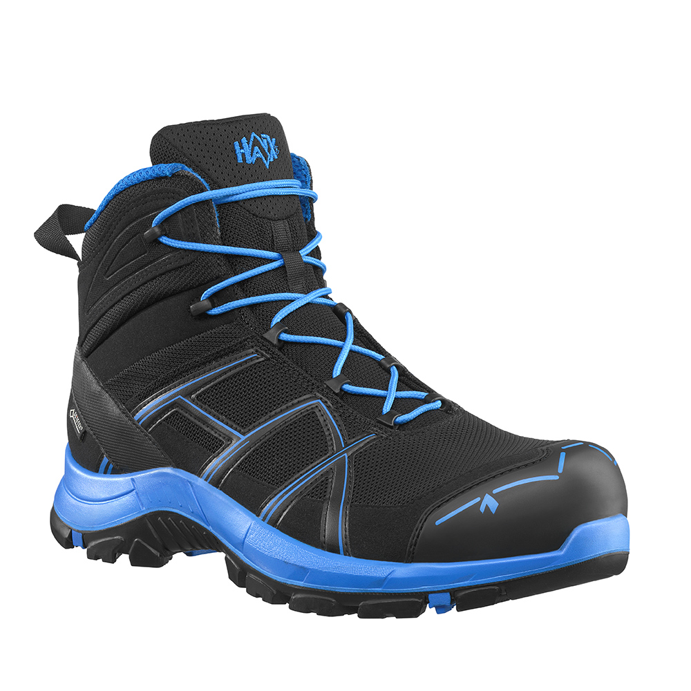 Bild von HAIX Sicherheitsstiefel BLACK EAGLE Safety 40.1 mid, black-blue, Gr. 35 (3.0)