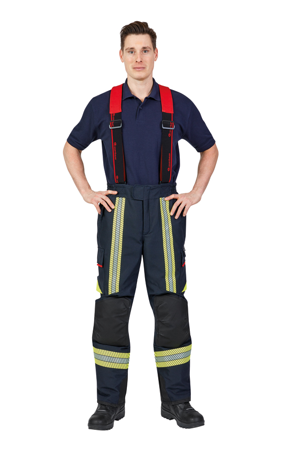 Bild von ROSENBAUER Feuerwehreinsatzhose FIRE FLEX, NOMEX NXT, schwarzblau, Gr. 56-58 D