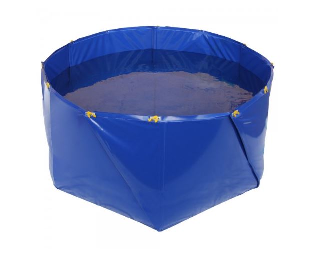 Bild von ECCOTARP Auffangbehälter Hexagon, 160 x 80 cm, 2.000 Liter