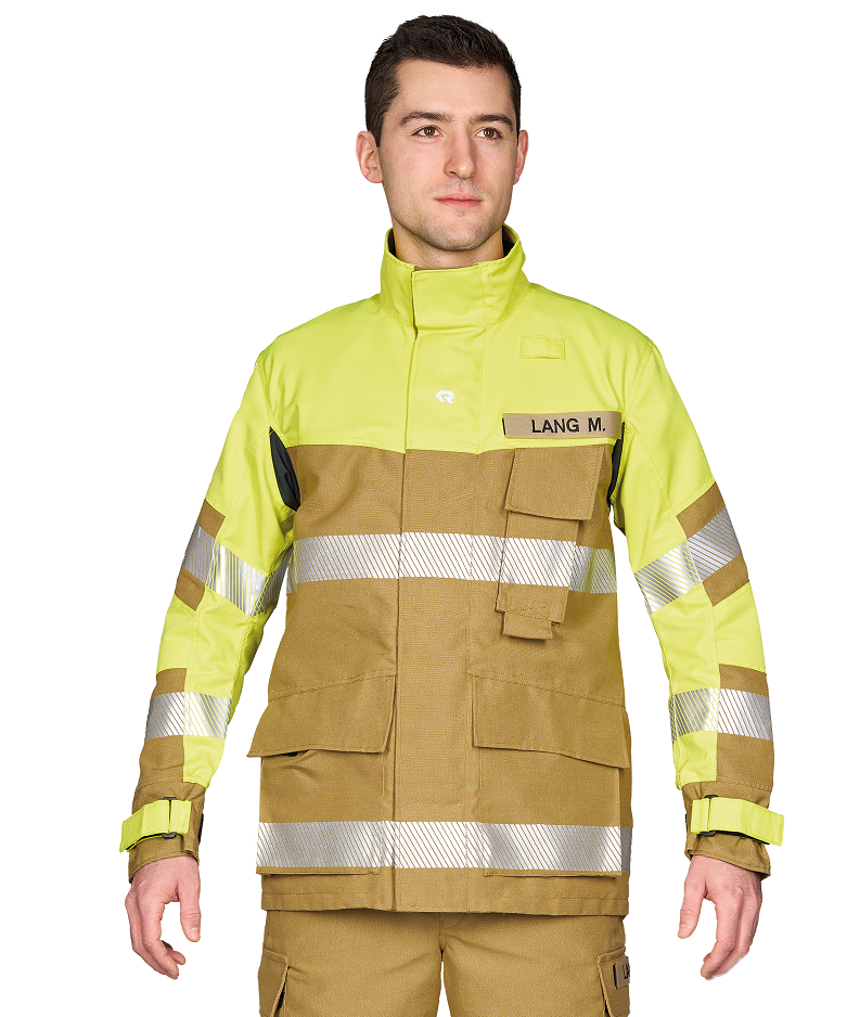 Bild von ROSENBAUER Schutzjacke GAROS G10 TR, gold/gelb, Gr. 40-42 A