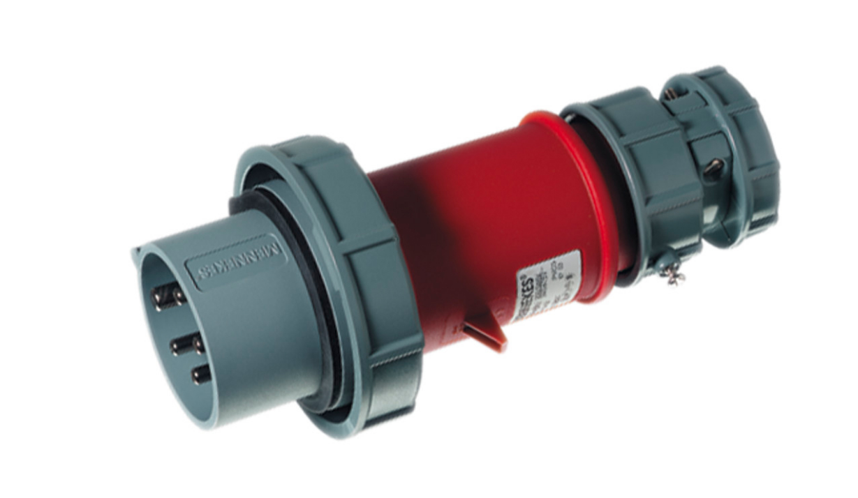 Bild von DÖNGES Mennekes CEE-Stecker PowerTOP, 32A, IP67, rot