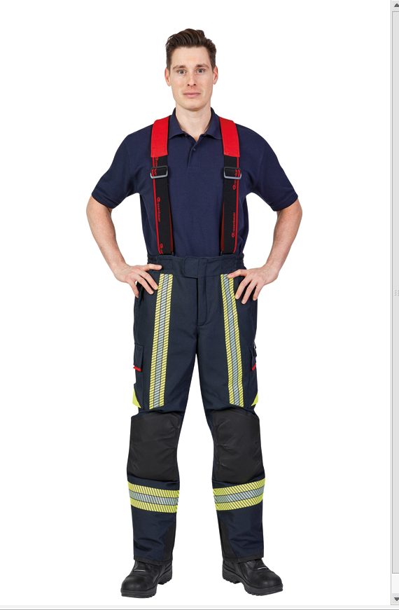 Bild von ROSENBAUER Feuerwehreinsatzhose FIRE FLEX, NOMEX NXT, schwarzblau, Gr. 40-42 D