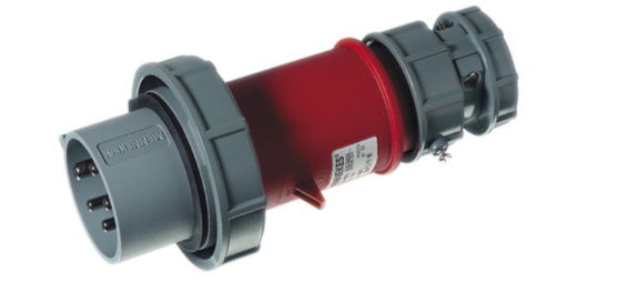 Bild von DÖNGES Mennekes CEE-Stecker PowerTOP, 16 A, IP67, rot