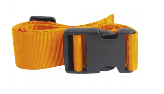 Bild von DÖNGES Patientengurt SPENCER STX 597, Jacquard-Band, Nylon-Schnalle, orange