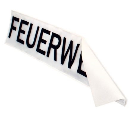 Bild von DÖNGES Klettschild für Faltsignal, retroreflektierend, 50x10 cm, UNFALL