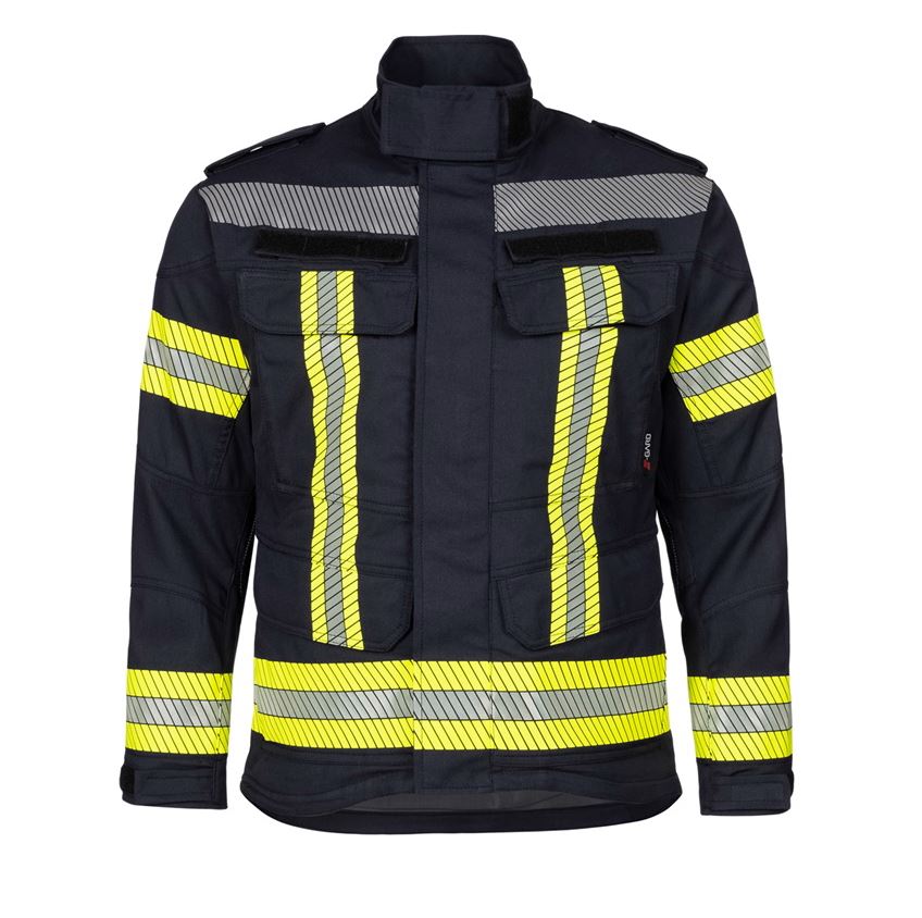 Bild von S-GARD Dienstjacke ENDURANCE HIGH-VIS, schwarzblau, Gr. K M