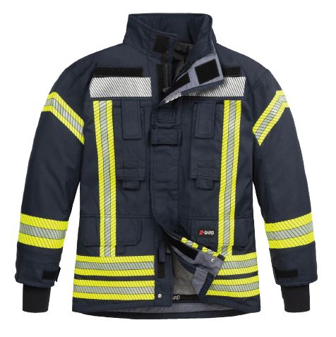 Bild von S-GARD Überjacke BASICPLUS, Nomex-Tough, Sigmatex, schwarzblau, Gr. K S