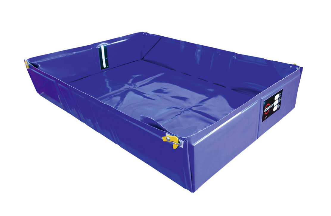 Bild von DÖNGES ECCOTARP Auffangwanne Cargo abtleitfähig EUR 1240 x 840 x 225 mm, 210 L, blau