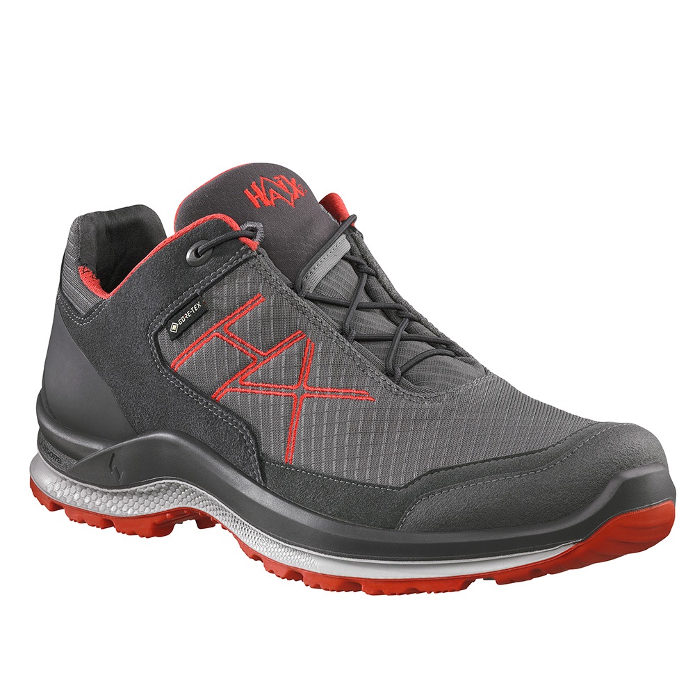 HAIX Freizeitschuh BLACK EAGLE Adventure 3.0 GTX low graphite-orange, Gr. 39 (6.0)
