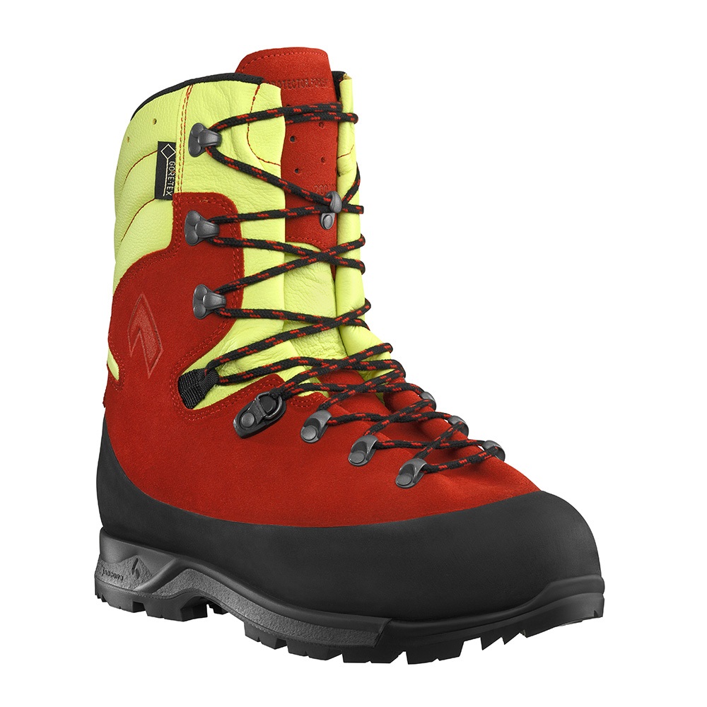 HAIX Schnittschutzstiefel PROTECTOR FOREST 2.1 GTX red/yellow, Gr. 48 (13.0)