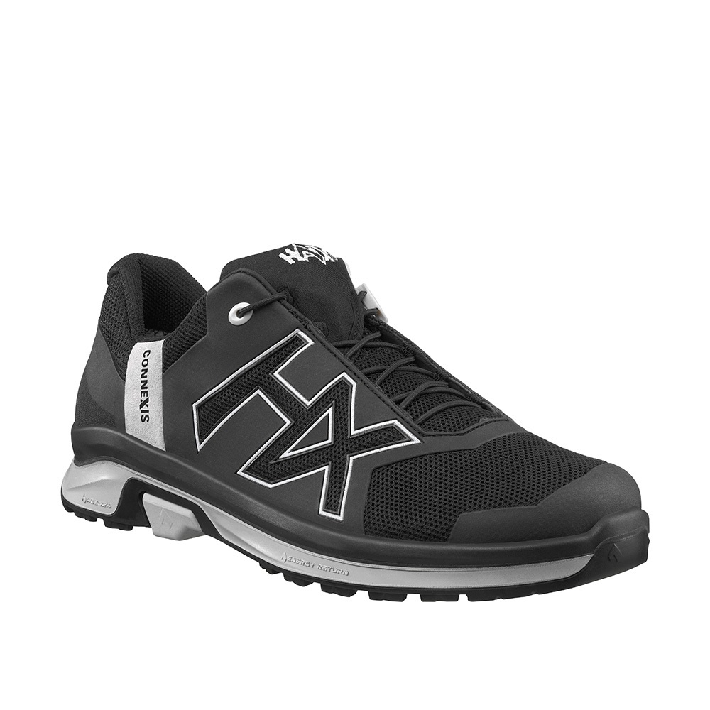 ABVERKAUF HAIX Freizeitschuh CONNEXIS Go GTX low black-silver, Gr. 42 (8.0)