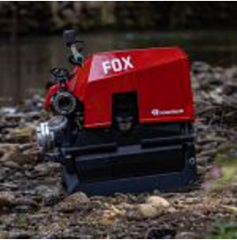 ROSENBAUER Tragkraftspritze FOX Modell 2024 (PFPN 10-2000) zertifiziert nach DIN EN 14466 mit Bedienung LCS seitlich