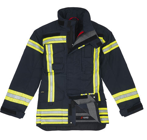 S-GARD Überjacke ADVANCE PROGRESS Nomex® NXT, Fireblocker Membrane, schwarzblau, Gr. KK L