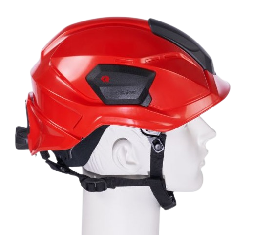 ROSENBAUER Waldbrandhelm HEROS H10 ohne Ventilationsöffnungen, rot