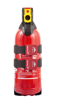JOCKEL Pulverfeuerlöscher PS2J 13 Autofeuerlöscher, 2kg, Brandklasse ABC