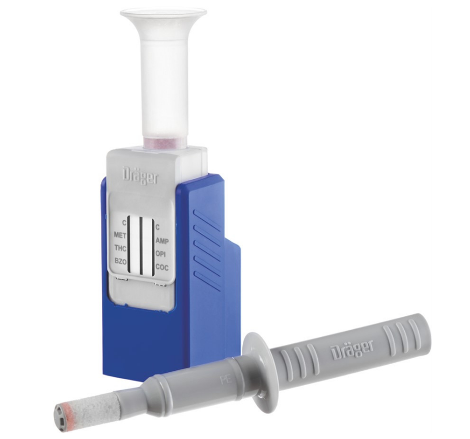 DRÄGER TH DrugCheck 3000 Test-Kit, für 6 Substanzklassen AMP/MAMP/COC/THC/OPI/BZO, (20 Stück)