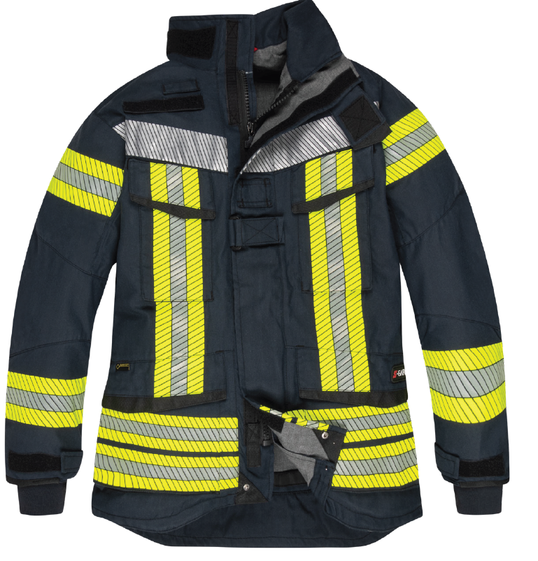 S-GARD Überjacke RESPONSER 2.0, Nomex® ATC, Parallon Moisture Barrier Membrane, schwarzblau, Gr. K XXL