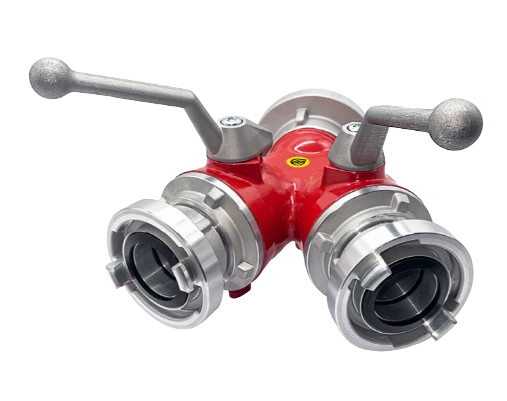 KINDSWATER Verteiler B-CC aus Alu mit Kugelhahnabsperrung