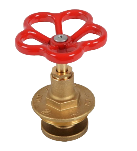 KINDSWATER Ventiloberteil für Schlauchanschlußventil, Messing, 2""=C